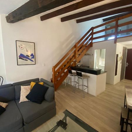 Le Cocon D'Avignon - T2 Duplex 40M2 - Centre Historique Intra Muros- Wifi Climatisation Luaran gambar