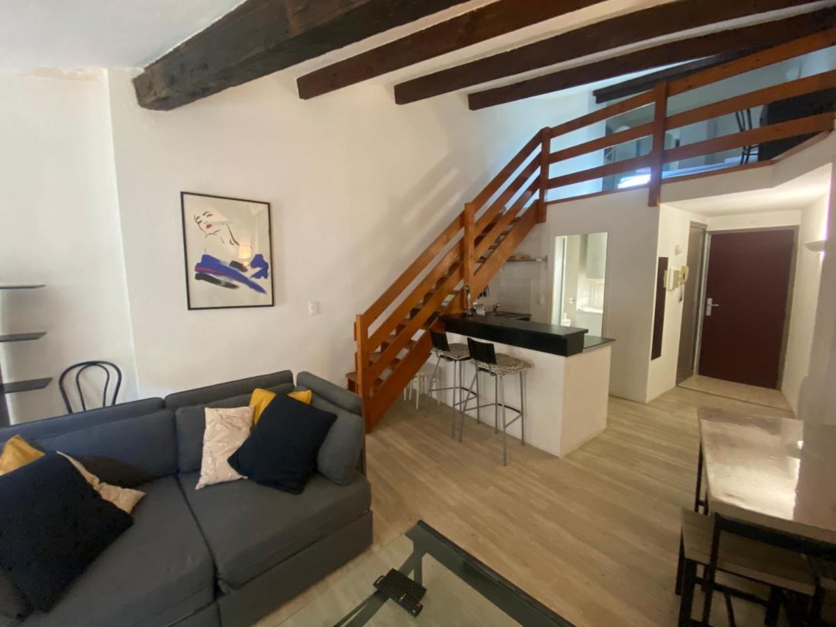 Le Cocon D'Avignon - T2 Duplex 40M2 - Centre Historique Intra Muros- Wifi Climatisation Luaran gambar